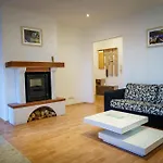 Spacious Apartment With A Fireplace In The City