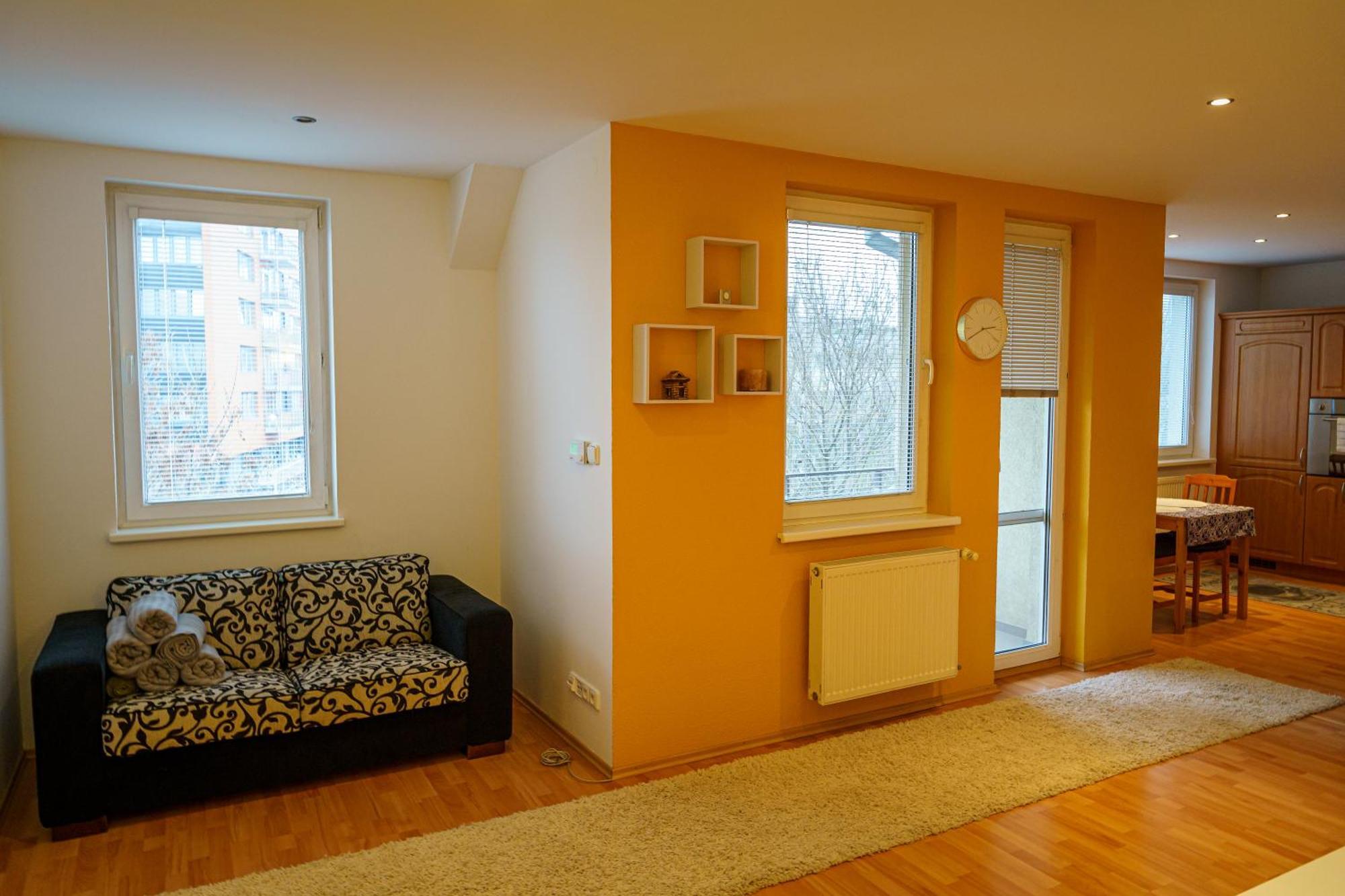 Spacious With A Fireplace In The Apartment