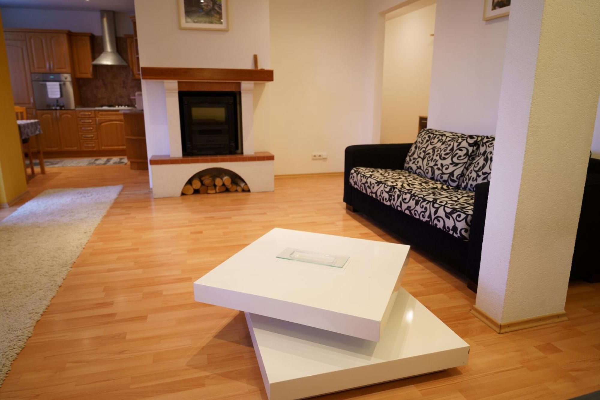 Apartment Spacious With A Fireplace In The *